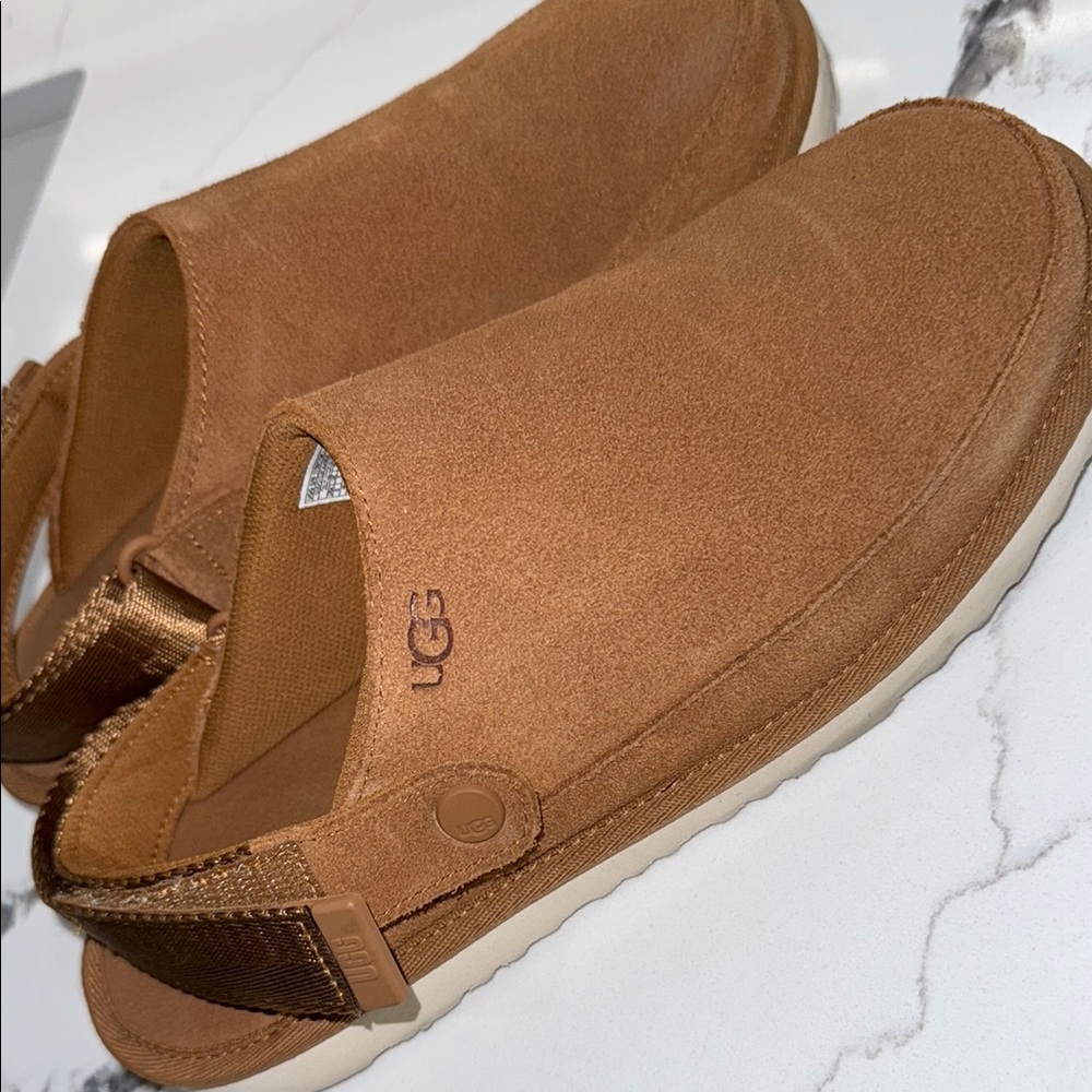 UGG Tan Slip-On Shoes